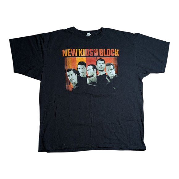 New Kids on the Block Shirt NKOTB 2008 Concert Dates Boy Band See Measurements - Picture 1 of 8
